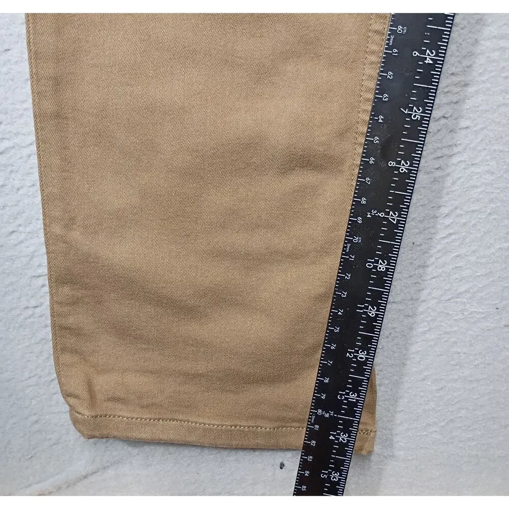 PAIGE Straight Men's Jeans in Camel Brown